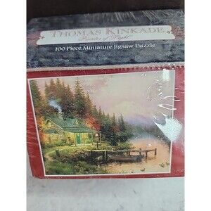 Thomas Kinkade Miniature  100-Piece Jigsaw Puzzle new sealed in box